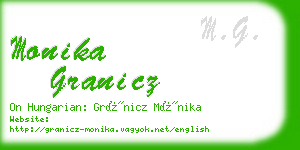 monika granicz business card